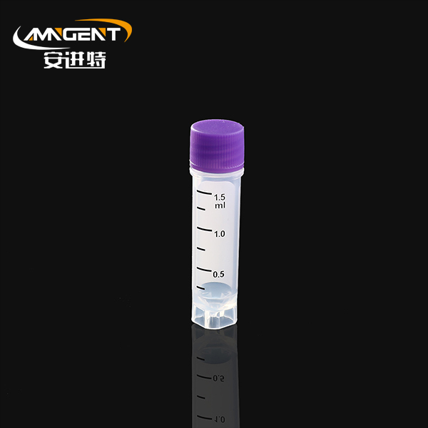 Cryogene injectieflacons 1,5 ml paars