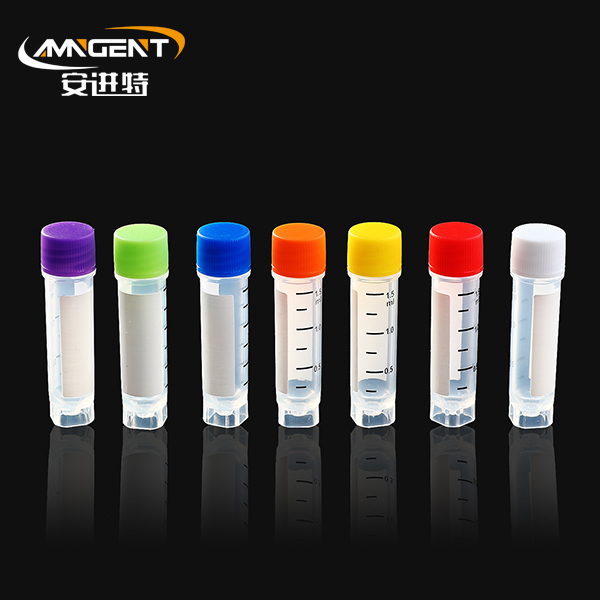 Cryogene injectieflacons 1,5 ml paars