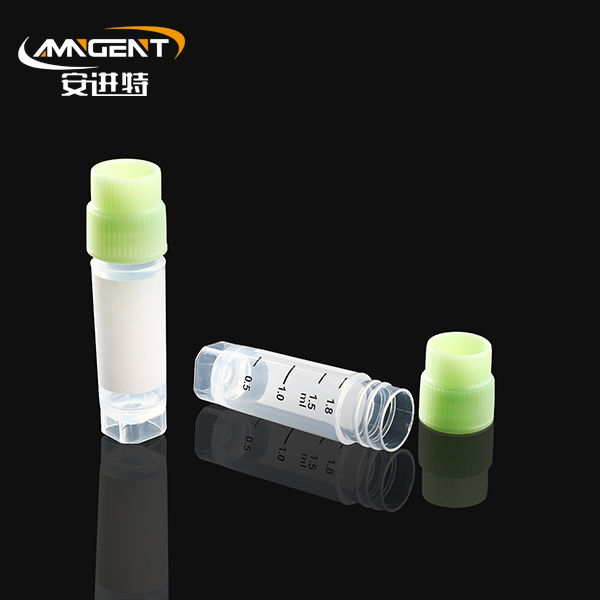 Cryogene injectieflacons 1,8 ml groen