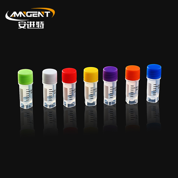 Cryogene injectieflacons 0,5 ml oranje