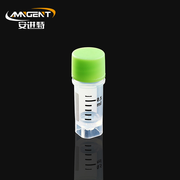 Cryogene injectieflacons 0,5 ml groen