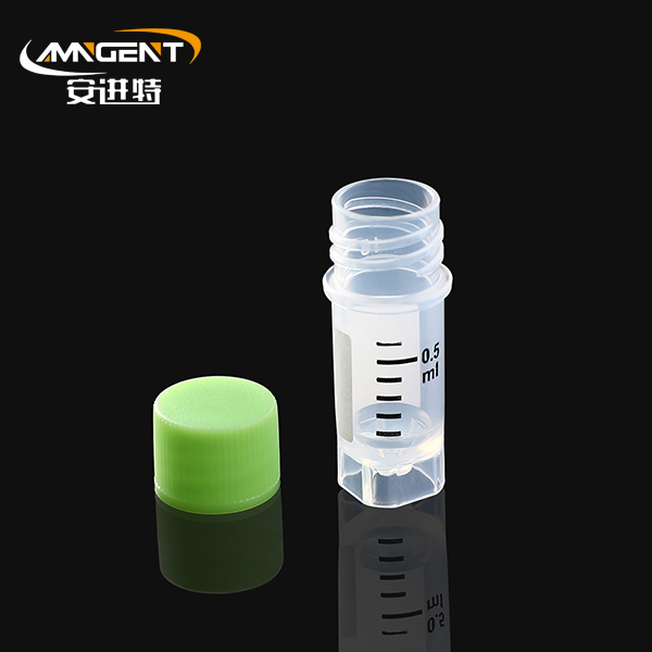 Cryogene injectieflacons 0,5 ml groen