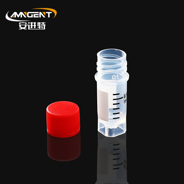 Cryogene injectieflacons 0,5 ml rood