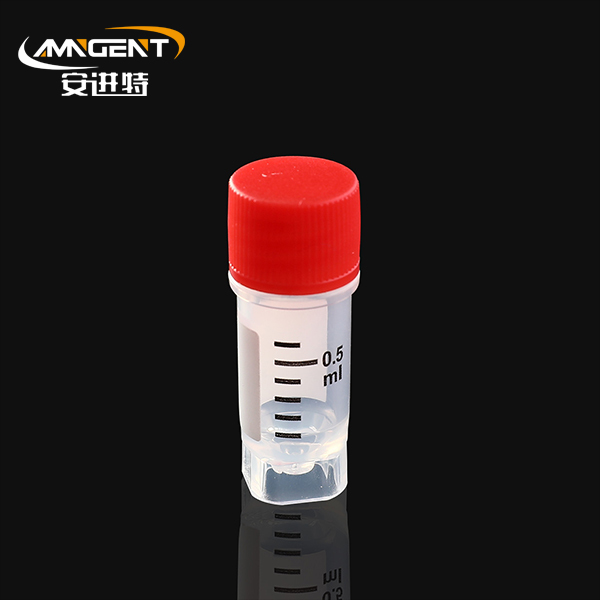 Cryogene injectieflacons 0,5 ml rood