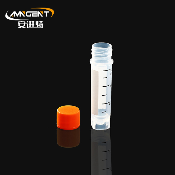 Cryogene injectieflacons 1,5 ml oranje