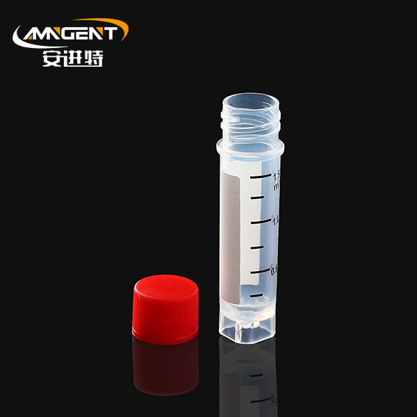 Cryogene injectieflacons 1,5 ml rood